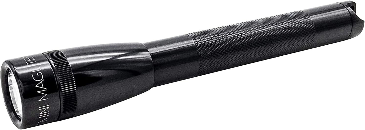 Aluminum Flashlight 2 AA Black Z691