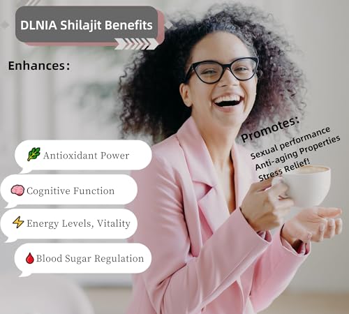 Shilajit Resin Supplement with Fulvic Acid and Trace Minerals, 50g R995068