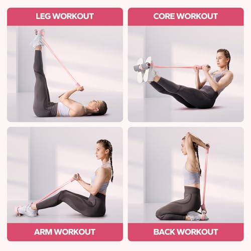 Foot Pedal Resistance Band for Leg, Core, Arm, and Back Exercises N576