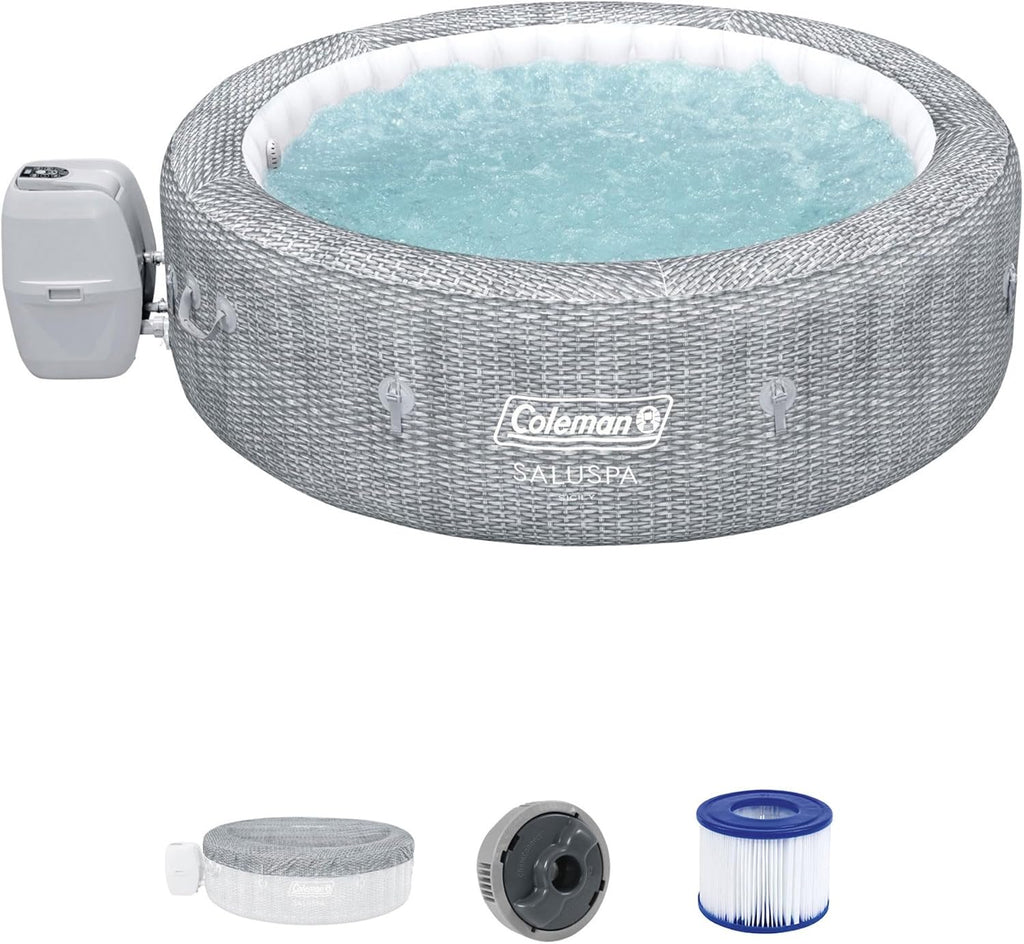 Inflatable Hot Tub with AirJet and Seat Cushions B459491