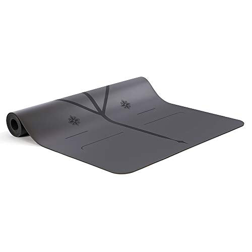 Yoga Mat with Alignment System, Non-slip, Eco-Friendly E8576