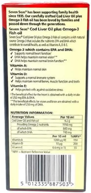 Cod Liver Oil 150ml W10691