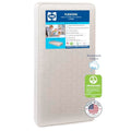 Sealy Flex Cool Breathable Hypoallergenic 2-Stage Dual Firm Waterproof Baby Crib Mattress & Toddler Bed Mattress, Cotton Cover, 204 Premium Coils, Air Quality Certified, Made in USA, 52"x28"