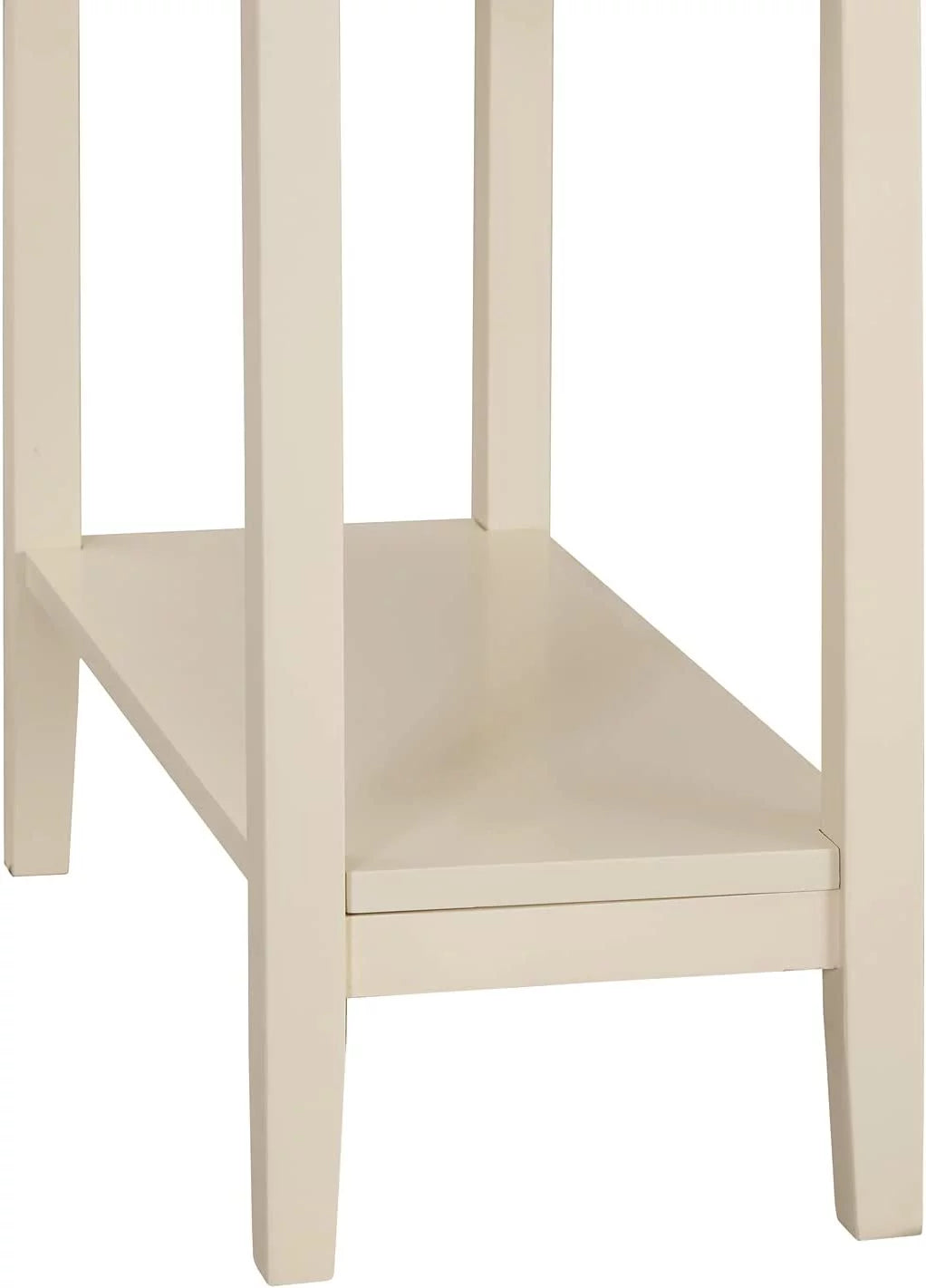 Narrow End Table with Storage Shelf for Small Spaces I331605