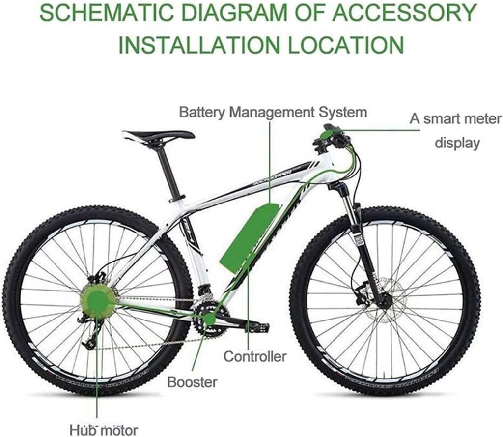 Front Wheel Ebike Conversion Kit with LCD Display C32277