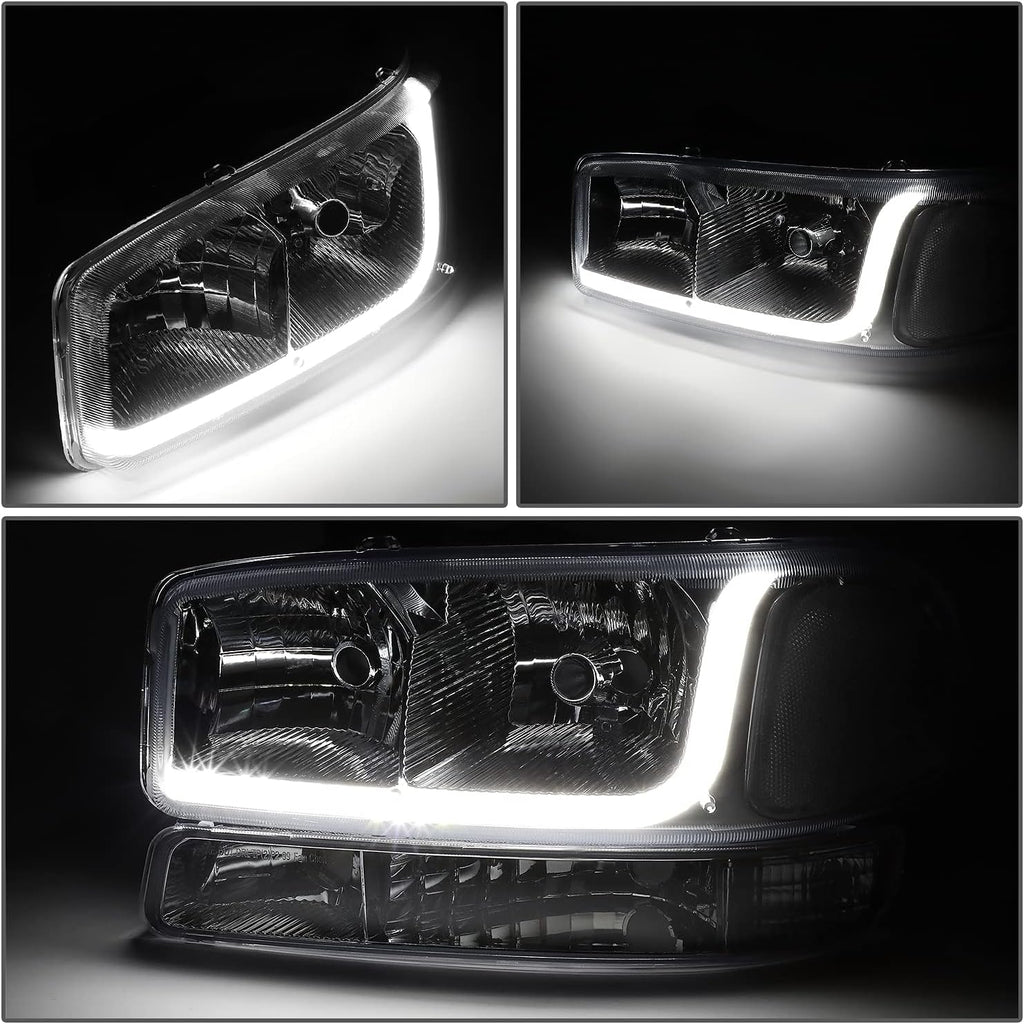 LED DRL Strip Headlight and Bumper Lamp for GMC Sierra Yukon R347901