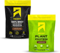 Ascent Whey 2 lb + Plant Protein Powder 18 Servings - Chocolate