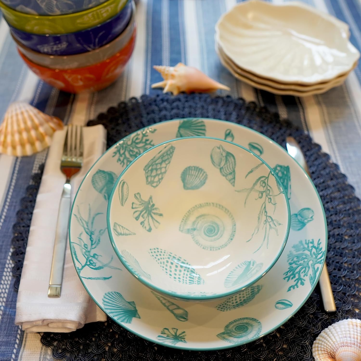 Soup/Pasta Bowls, Set of 6, Assorted Designs V156
