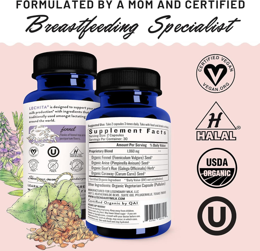Sunflower Lecithin Breastfeeding Supplement for Milk Supply and Clogged Ducts F783