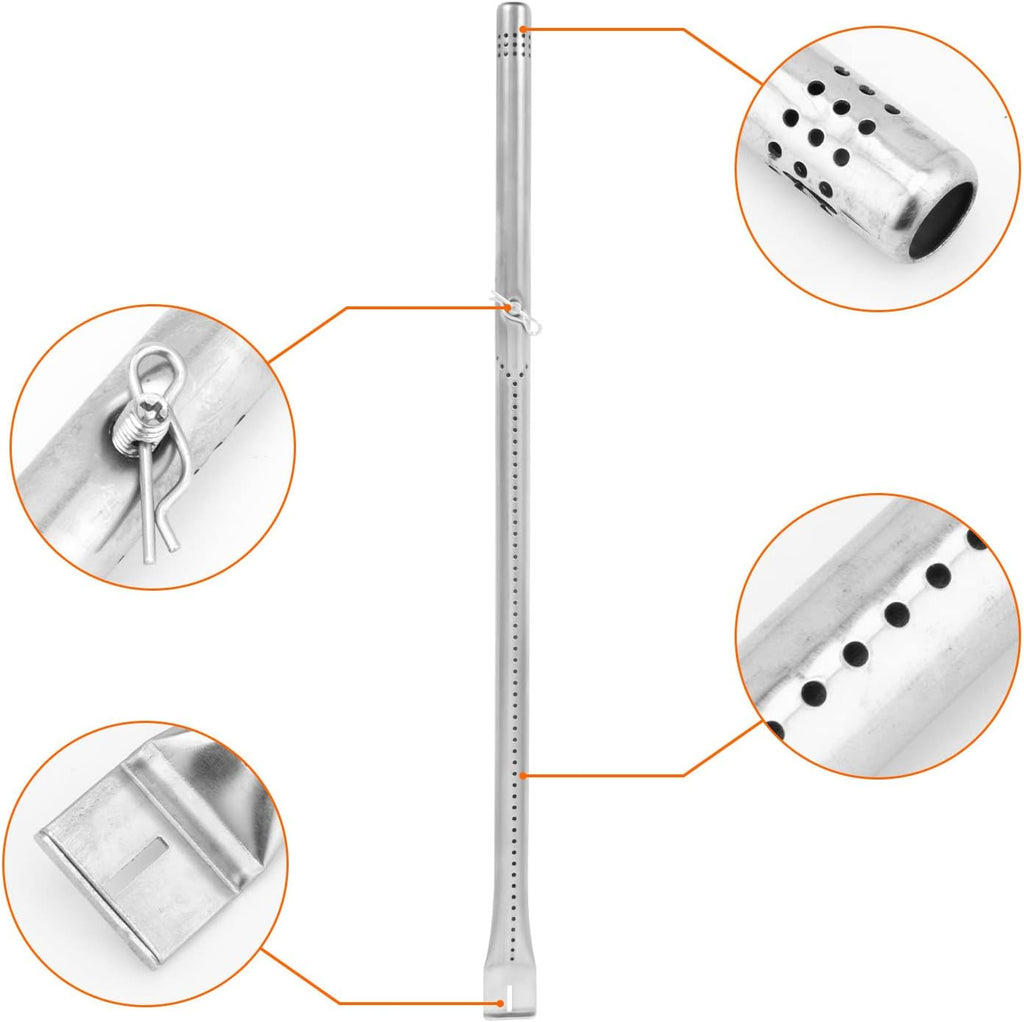 Grill Part Kit for 3 Burner Grills, Heat Plates, Burners, Crossover Tube, Ignition A63620