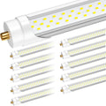 8ft Led Bulbs, T8 8 foot Led Bulb for T12 Fluorescent Replacement, 72W 9000lm 8' Led Tubes 96" FA8 Single Pin, Three Rows of lamp Beads, 5000K led tube light (10Pack)