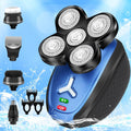 Head Shaver for Bald Men,5 in 1 Bald Head Shavers for Men Cordless,Waterproof Wet/Dry 5 Head Mens Electric Razor for Head Face Shaving, USB Mans Grooming Kit Rechargeable,Rotary Shaver for Men