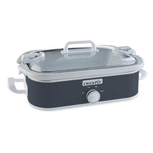 Small 3.5 Quart Casserole Slow Cooker and 7 Quart Oval Slow Cooker C669