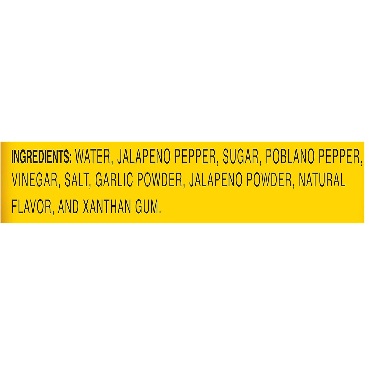 Green Pepper Hot Sauce, 64 fl oz L4116