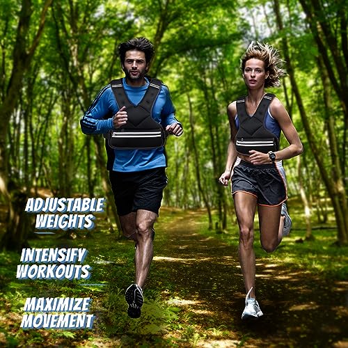 Adjustable Weight Vest for Running and Strength Training M5877