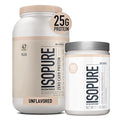 Isopure Unflavored Protein, Whey Isolate, 25g Protein, Zero Carb & Keto Friendly, 2 Ingredients, 16 Servings, 1 Pound (Packaging May Vary)