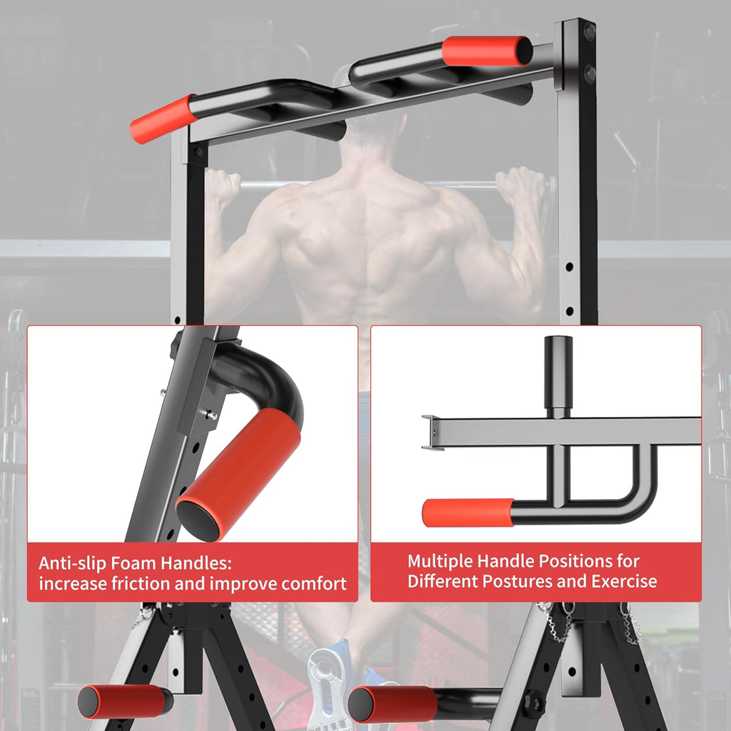 Foldable Pull Up Bar Station for Home Gym Strength Training G198