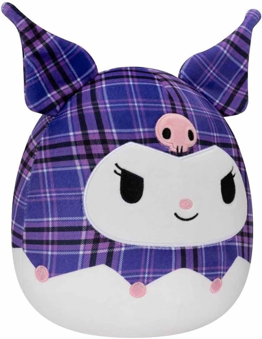 Plaid Kuromi 8 Inch Plush K778343