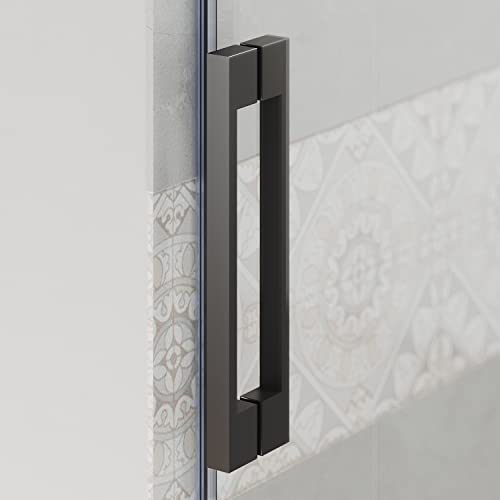 Frameless Sliding Tub Door 58.5-60" W x 62" H with Clear Tempered Glass T790914