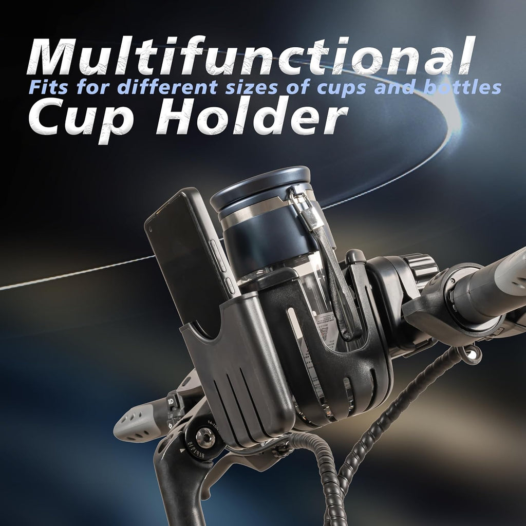 Stroller Cup Holder with Phone Holder, 2-in-1 Universal U8180