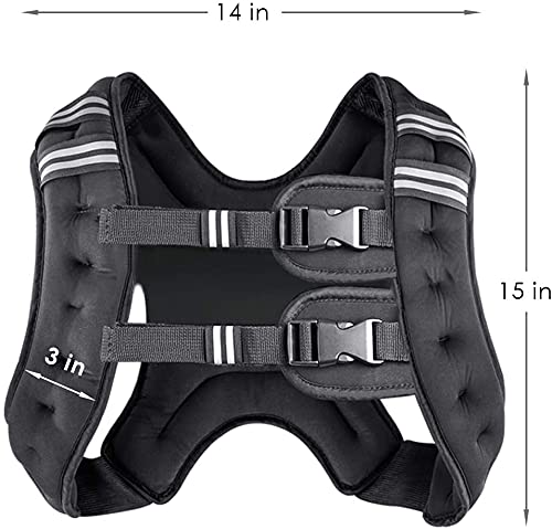 Weighted Vest for Training, Jogging and Cardio E435112