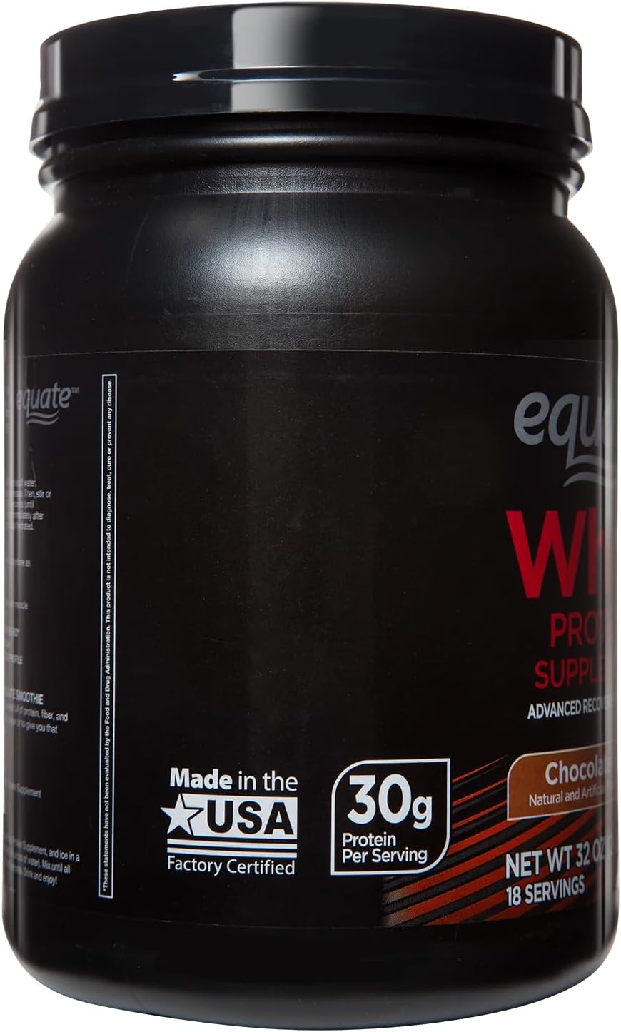Whey Protein Supplement, Rich Chocolate, 32oz H442603