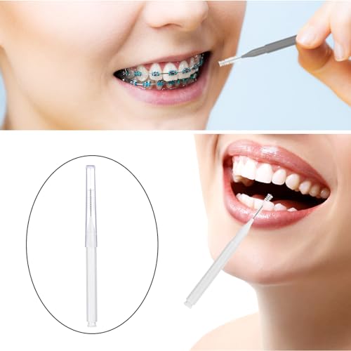 50 Piece Interdental Brush Toothpick Dental Flossing Tool V60017