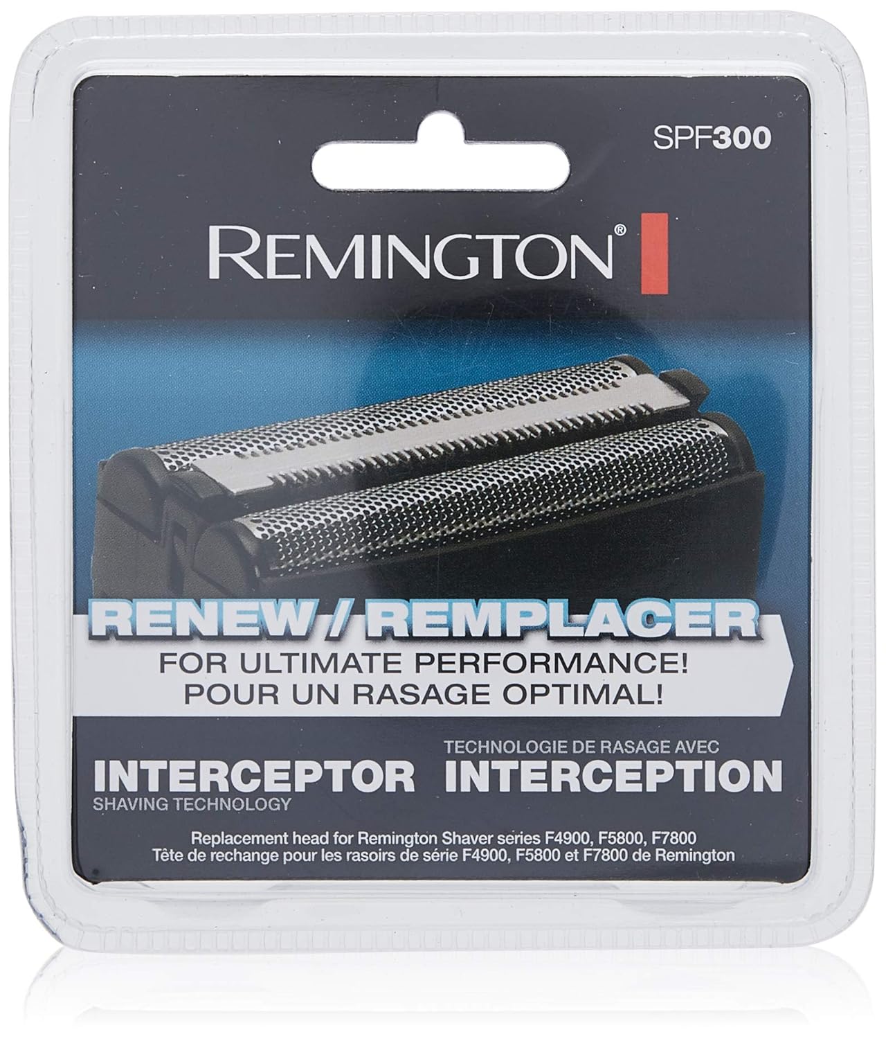 Men's Electric Foil Razor with Replacement Screen and Cutters Y2337