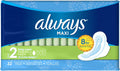 Always Maxi, Size 2, Super Pads with Wings, Unscented 32 Count