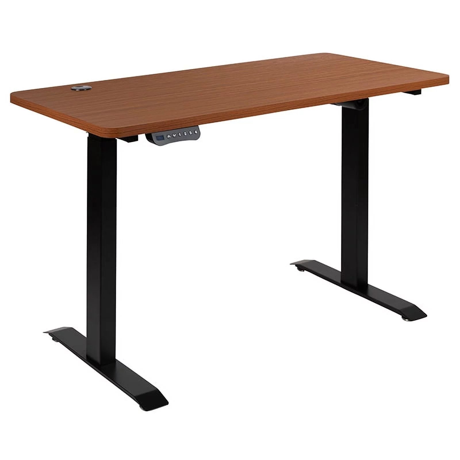 Electric Height Adjustable Standing Desk with Ergonomic Task Chair E3552