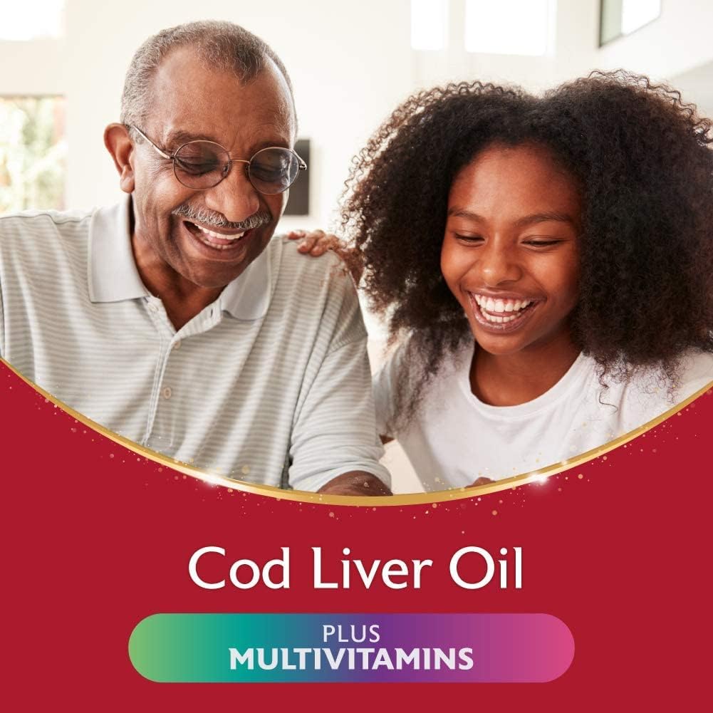 Cod Liver Oil with Multivitamins 90 Capsules U363324
