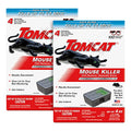 Tomcat Mouse Killer Child Resistant, Disposable Station, 2 Pre-Filled Ready-To-Use Bait Stations