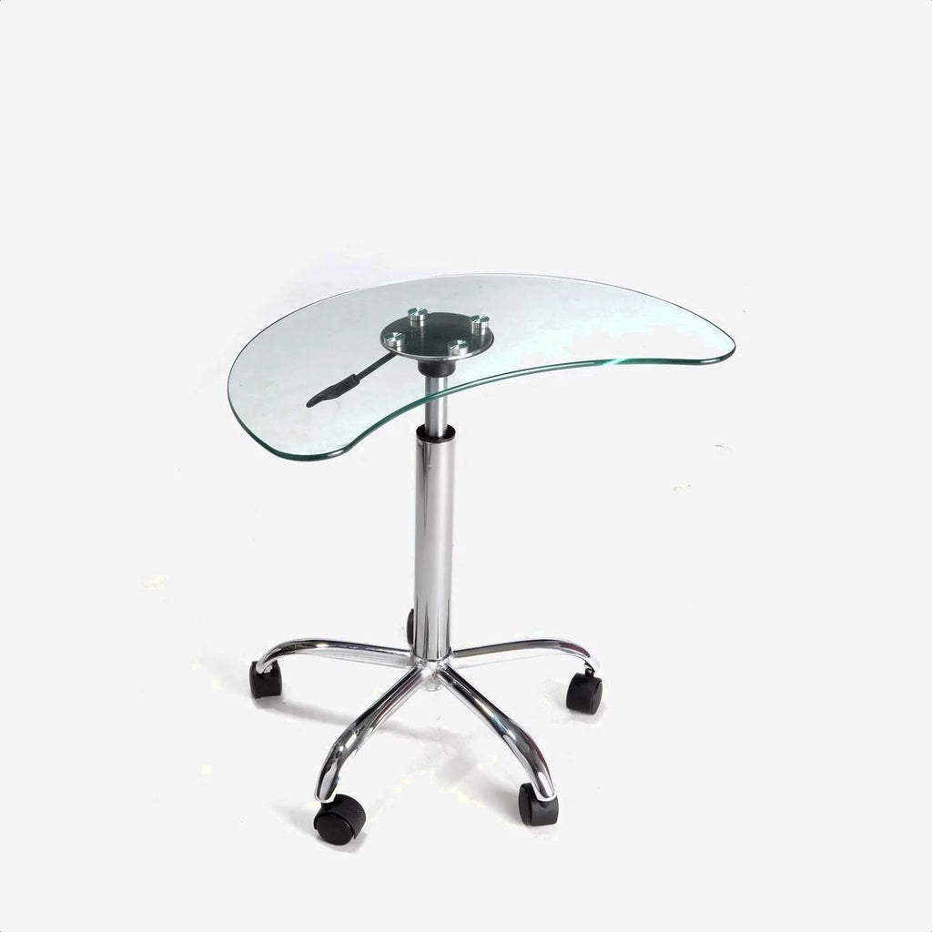 Oval Credenza Desk, Height Adjustable B216