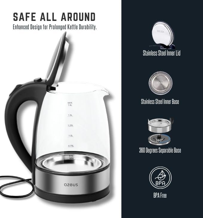 Stainless Steel Electric Kettle R2662