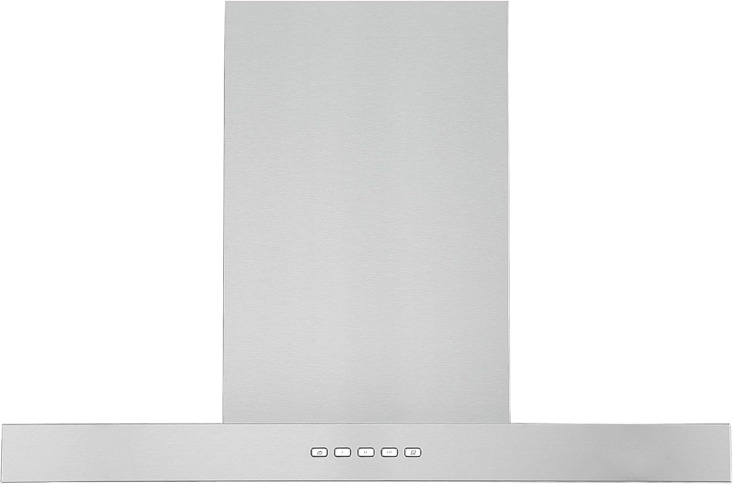 30" 600 CFM Wall-Mounted Convertible Range Hood with LED Lights, Stainless Steel L43773