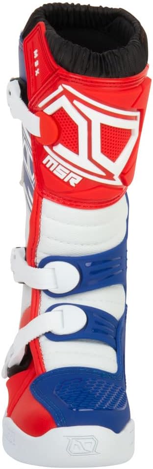 Youth Motocross Boots Red White Blue B897328