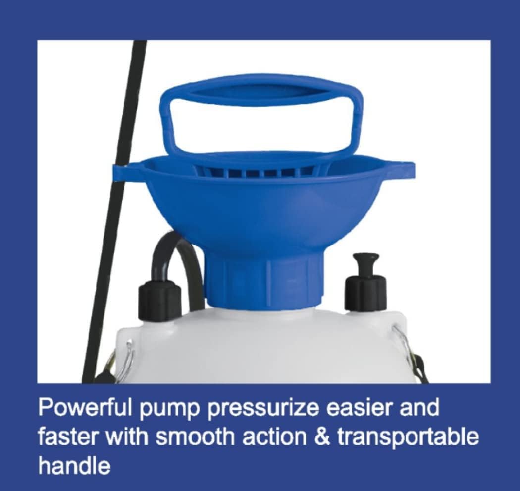 Pump Sprayer for Lawn and Garden 1.1 Gallon with D Handle X31180