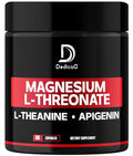 [2 Packs 60 Capsules] - 2250Mg Magnesium L-Threonate with L-Theanine & Apigenin - Triple Magnesium Complex Supplement