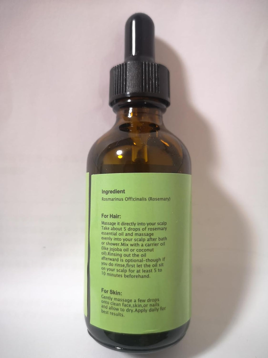 Rosemary Oil for Hair Growth, Pure Organic Essential Oil for Scalp and Hair S8575