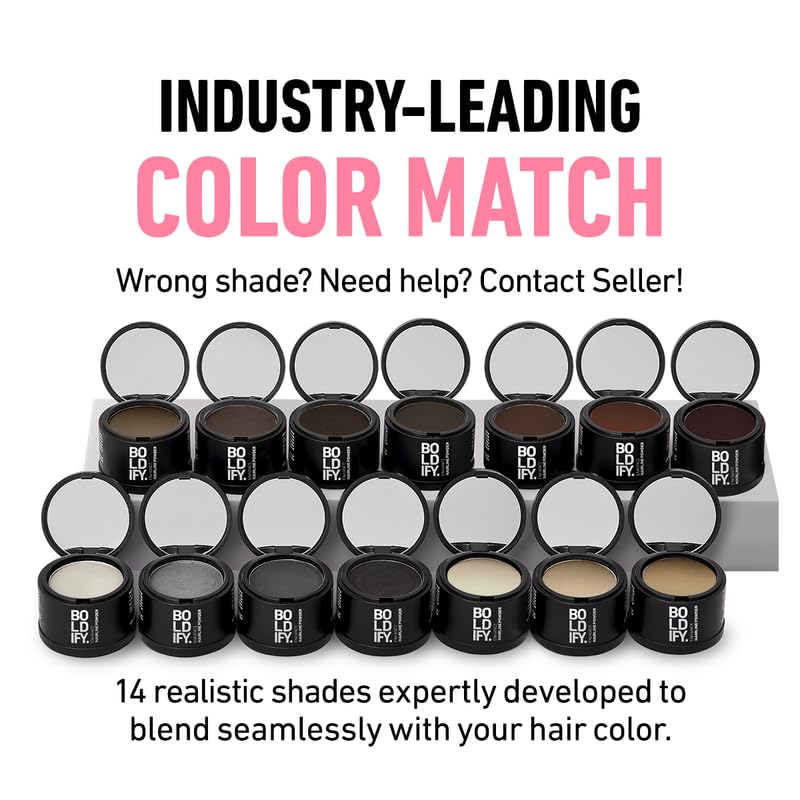 Hairline Powder Root Touch Up for Thinning Hair, Stain-Proof 48 Hour Formula Q789803