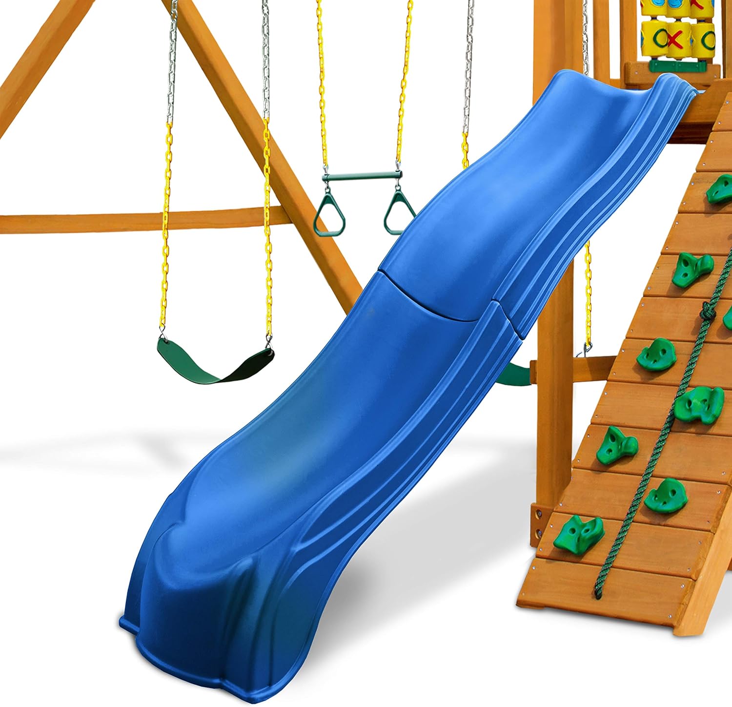 Plastic Wave Slide for 5' Decks, Blue R889