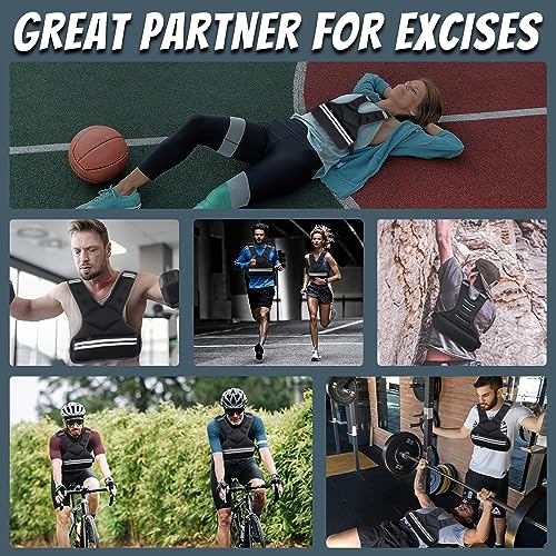 Adjustable Weight Vest for Running and Strength Training M5877