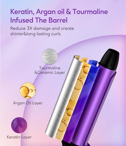 Travel Size Curling Iron Dual Voltage for Short Hair with 3/4 Inch Barrel N47267