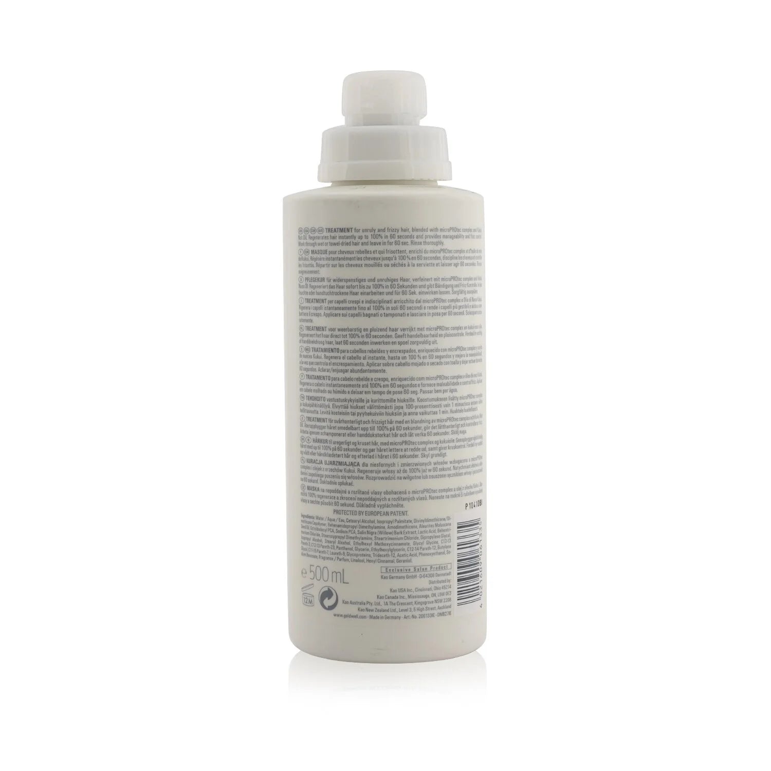 Smooth 60SEC Treatment for Unruly Hair, 200ml E7113