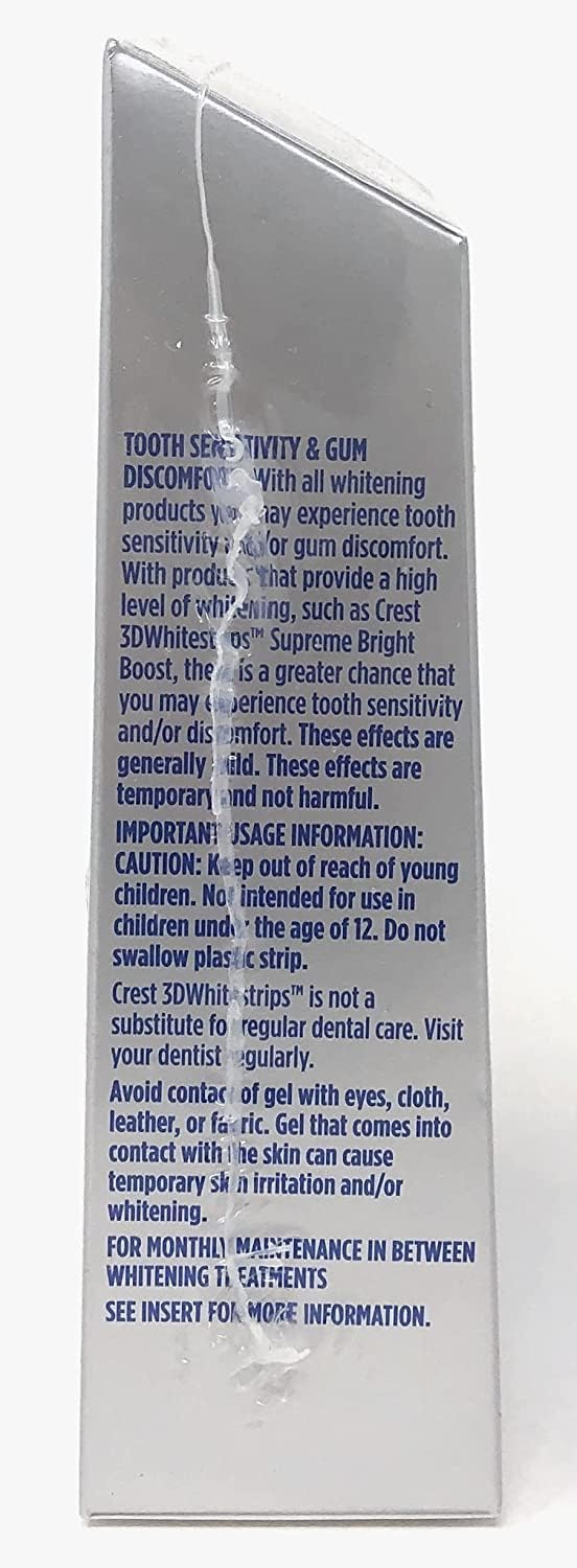 Teeth Whitening Strips, 7 Treatments, 14 Count Y3978