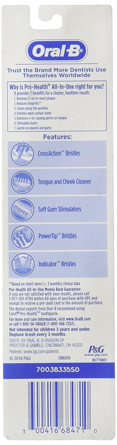 Toothbrush, Medium, 2 Count T1395