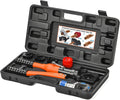 iCrimp Hydraulic Copper Tubing Press Tool Kit for 1/2-in, 3/4-in, 1-in Propress Copper Fittings, Copper Tubing Cutter & Chamfer Tool Included