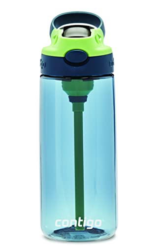 Kids Water Bottle with Straw, 14oz, 2 Pack V18857