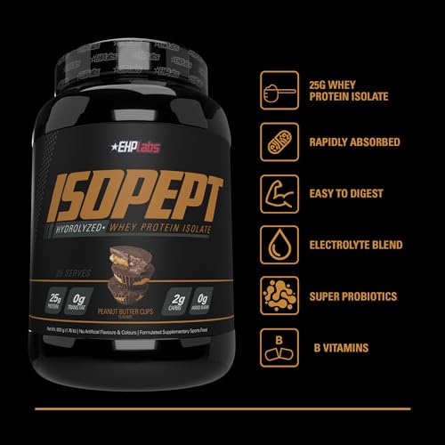 Hydrolyzed Whey Protein Powder, 27g Protein, Strawberry Milkshake D52333