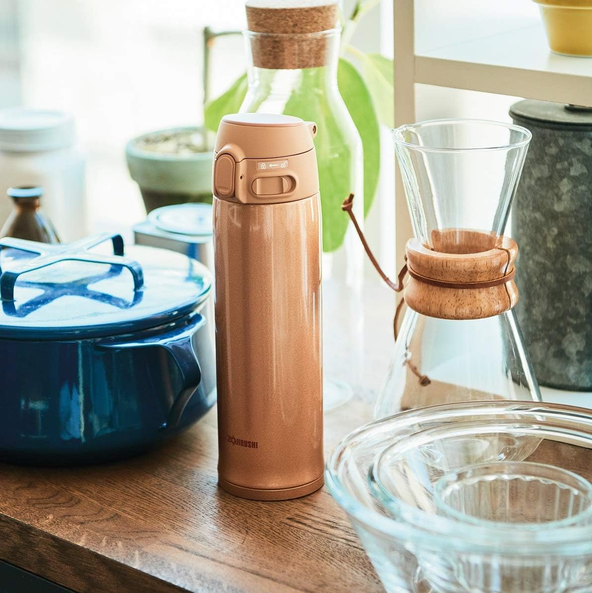 Stainless Steel Vacuum Insulated Mug, 12-Ounce, Honey Gold N9144